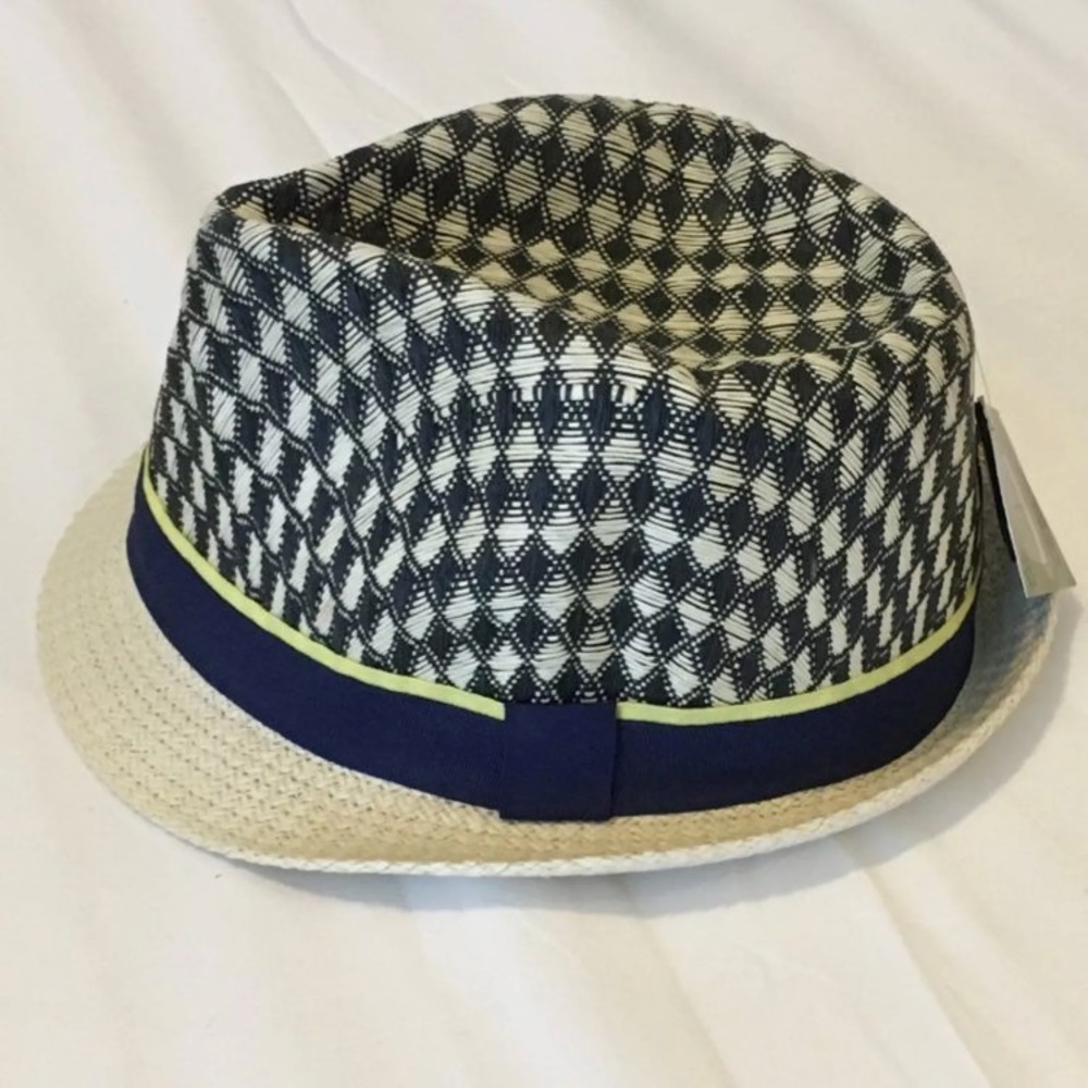 SOLD on MC - Cute Patterned Straw Fedora